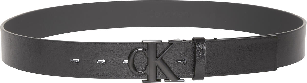 Calvin Klein MONOGRAM BUCKLE 35MM Siyah Erkek Kemer Calvin Klein MONOGRAM BUCKLE 35MM Siyah Erkek Kemer