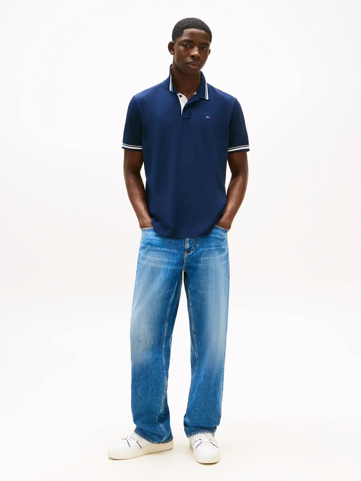 TJM REG TIPPED POLO, C1G
