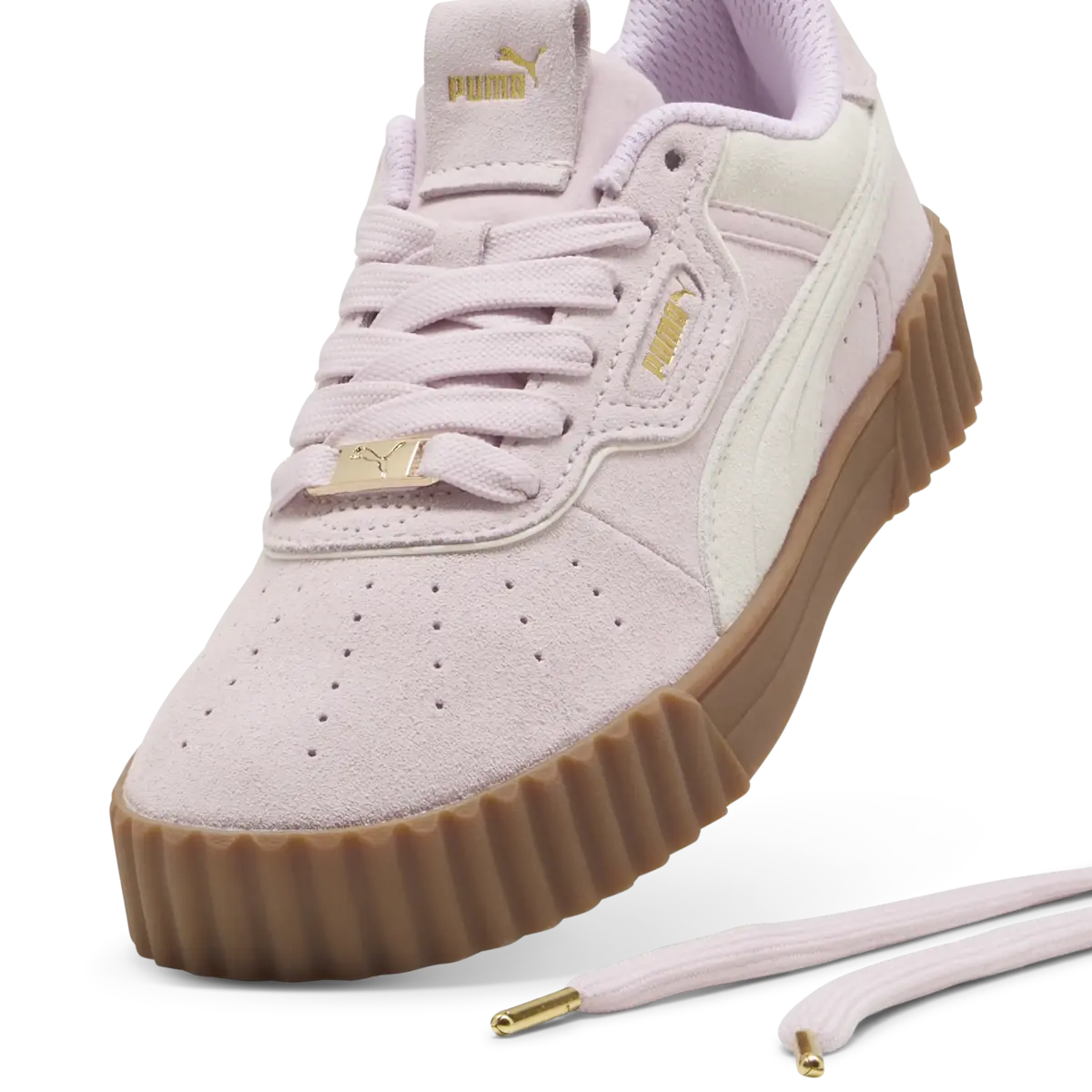 PUMA Carina 3.0 Luxe SD Turuncu Kadın Günlük Spor Ayakkabı
