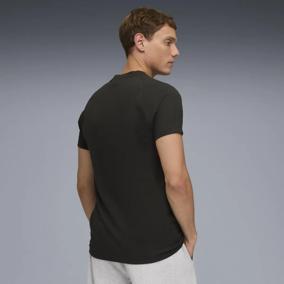 Puma GSK EVOSTRIPE Tee Siyah Erkek T-Shirt