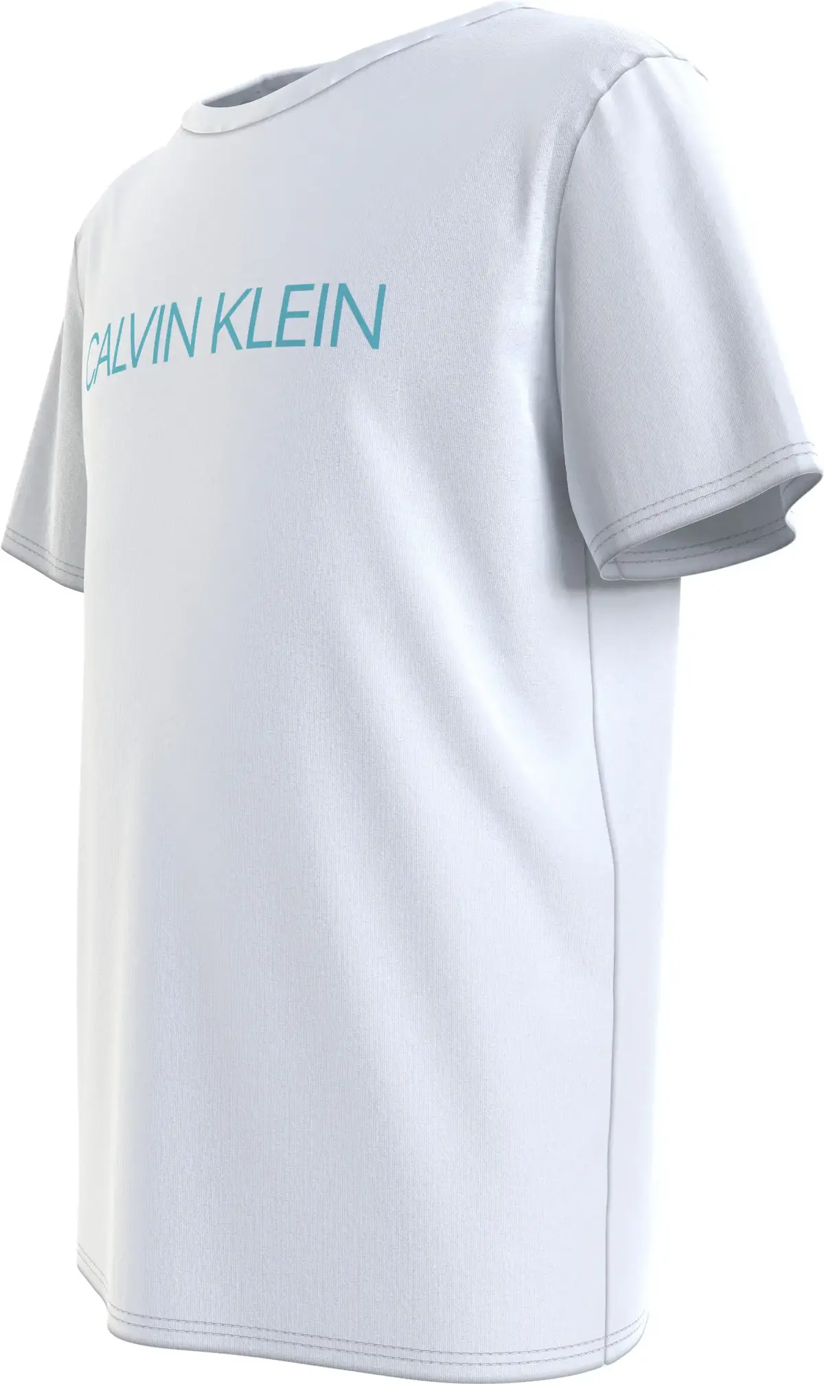 Calvin Klein INSTITUTIONAL T-SHIR Erkek Beyaz T-Shirt