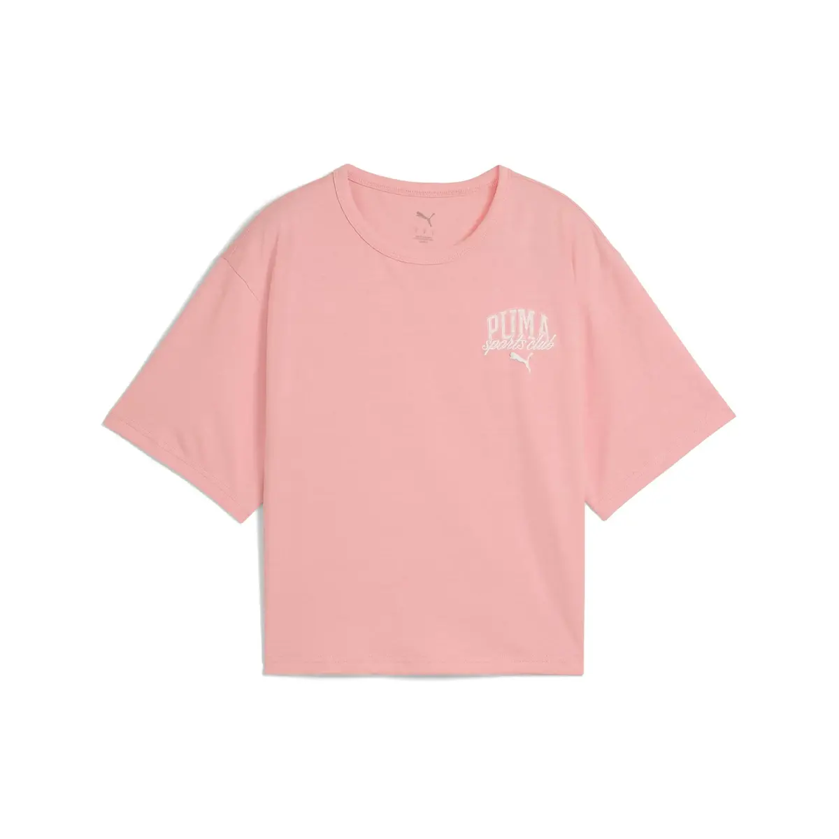 PUMA CLASS Relaxed Crop Tee Pembe Kadın Crop