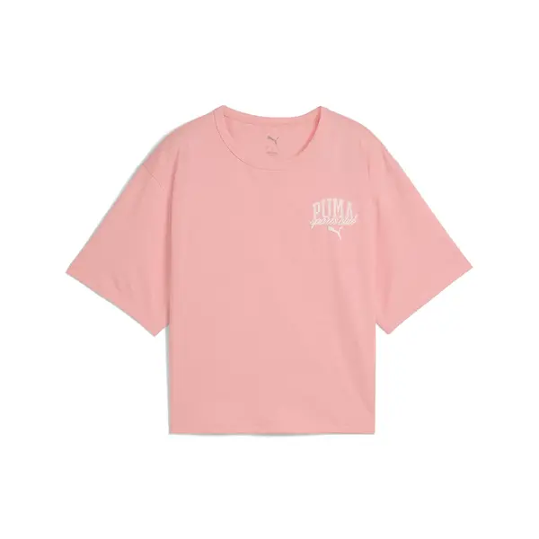 PUMA CLASS Relaxed Crop Tee Pembe Kadın Crop
