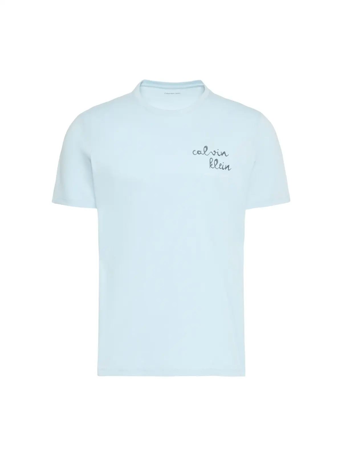 Calvin Klein SS 30S EU CK TRVL LI, 3UD Mavi Erkek T-Shirt