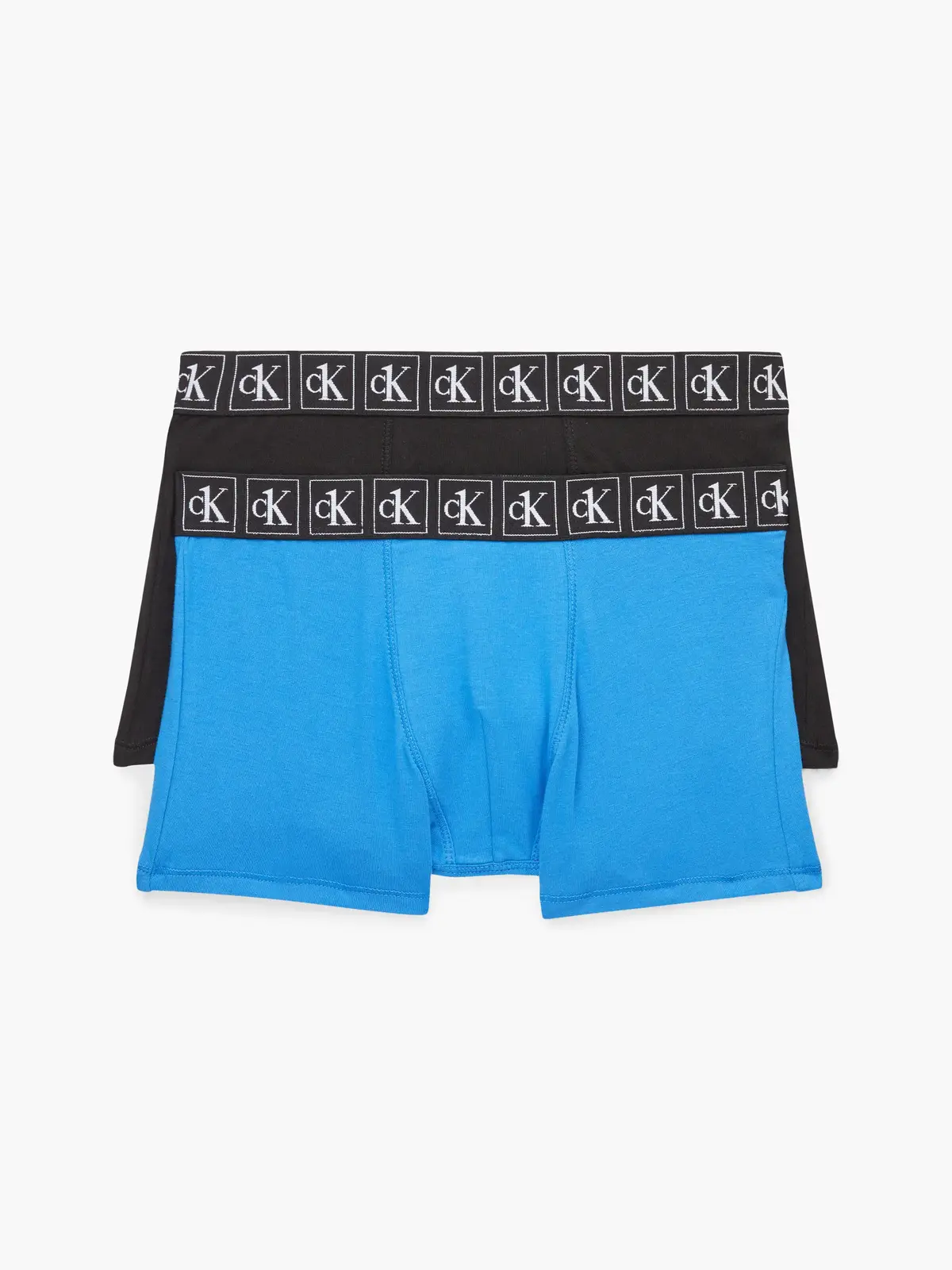 Calvin Klein 2PK TRUNK Erkek Mavi Boxer Set