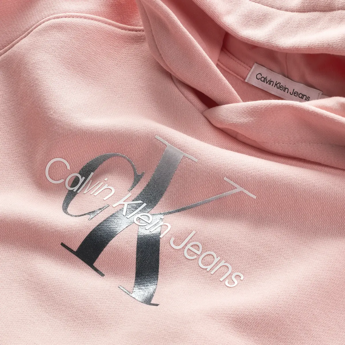 Calvin Klein GRADIENT MONOGRAM HO Kadın Pembe Hoodie