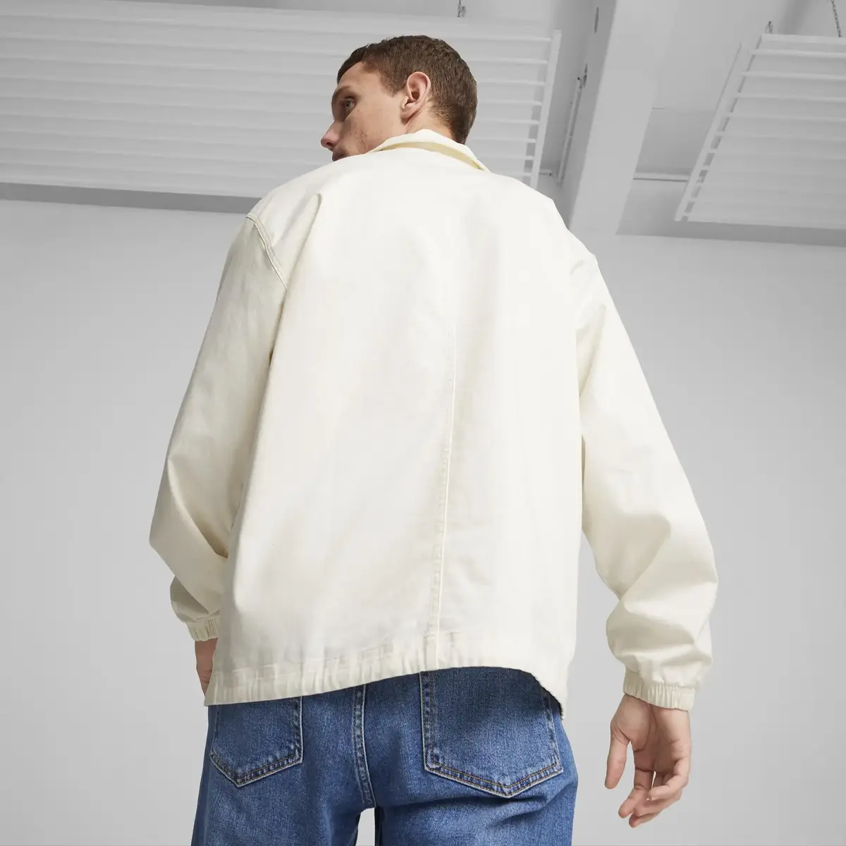 PUMA Downtown Jacket Krem Erkek Ceket