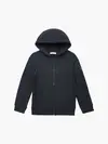 Calvin Klein RIB BLOCKING BADGE Z Erkek Siyah Hoodie