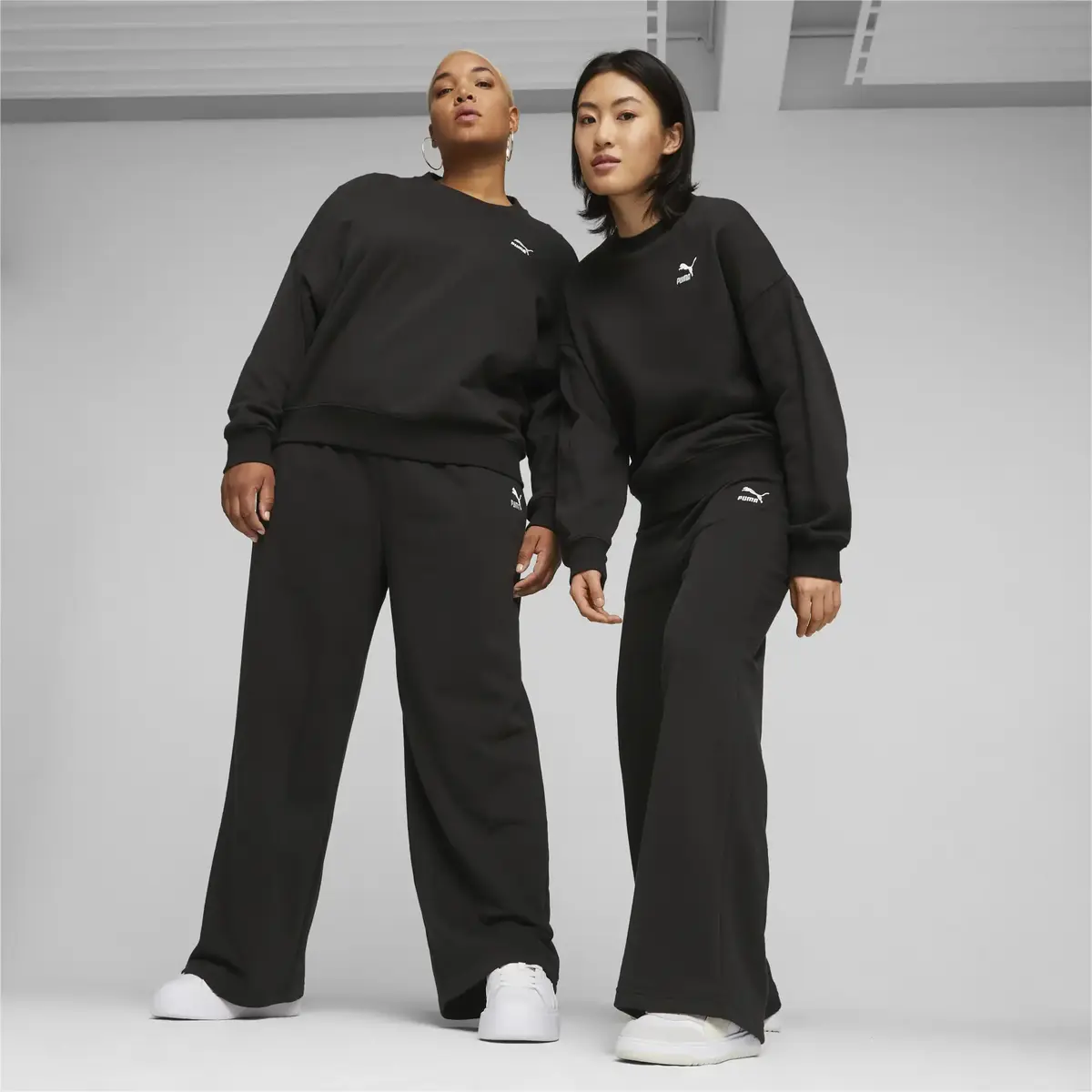Puma CLASSICS Relaxed Sweatpants Siyah Kadın Eşofman Altı