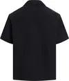 Calvin Klein TEXTURED COTTON SS S Erkek Siyah Gömlek
