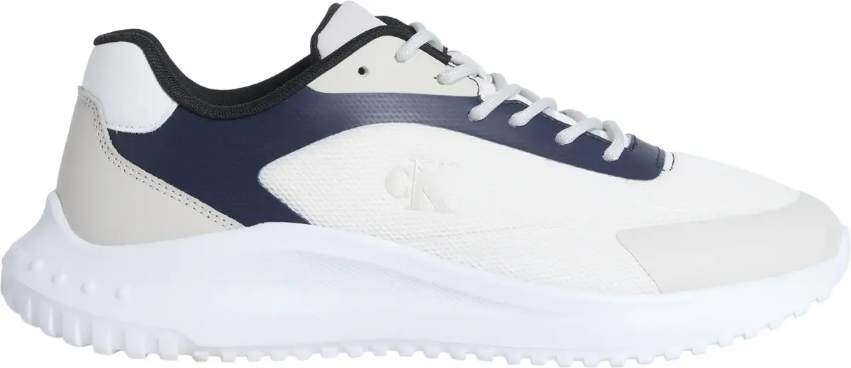 Calvin Klein EVA RUNNER LOW MESH, 0LD Beyaz Erkek Spor Ayakkabı & Sneaker
