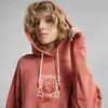 PUMA WARDROBE ESS Graphic Hoodie Kırmızı Kadın Hoodie