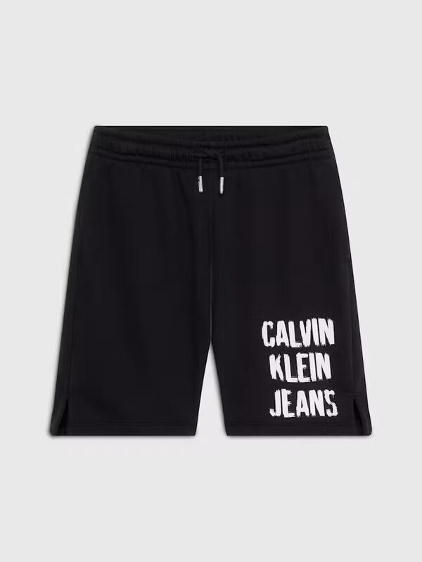 Calvin Klein PIXEL LOGO RELAXED S, BEH Siyah Çocuk Şort