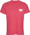 Tommy Hilfiger TJW REG TJ BUBBLE TE, XI2 Pembe Kadın T-Shirt & Polo
