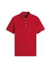 Tommy Hilfiger INTERLOCK FLAGCUFF S, XLD Kırmızı Erkek Polo T-Shirt