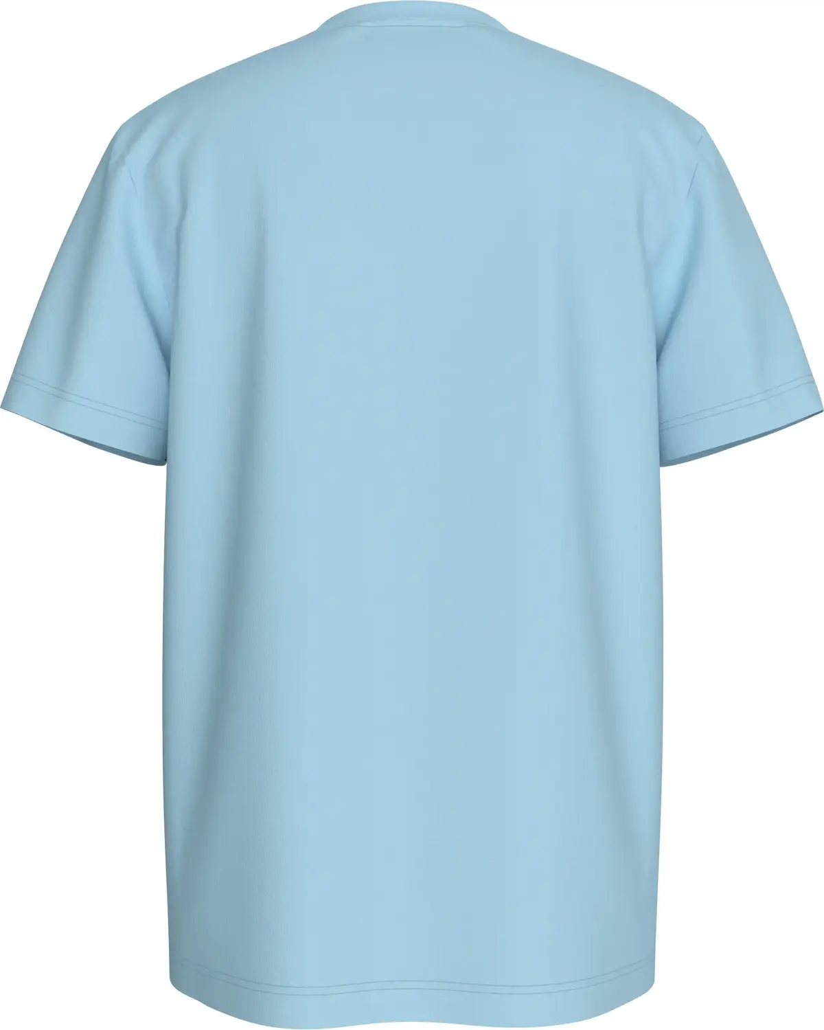 Calvin Klein CK MONOGRAM SS T-SHI, CWS Mavi Erkek T-Shirt & Polo