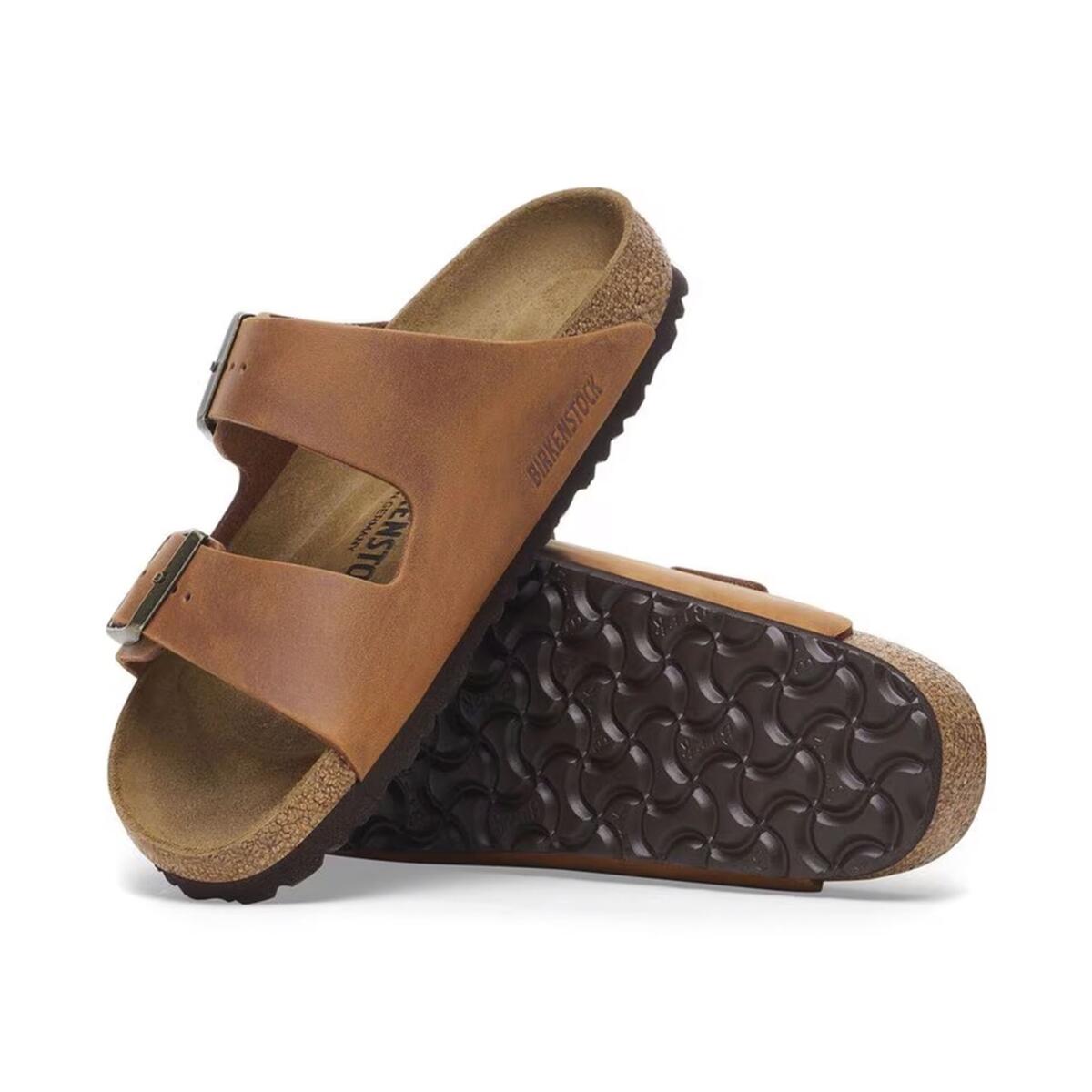 Birkenstock Arizona Leoi Kahverengi Erkek Terlik