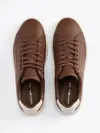 Tommy Hilfiger TH COURT BEST TUMBLE, GV0 Kahverengi Erkek Spor Ayakkabı & Sneaker