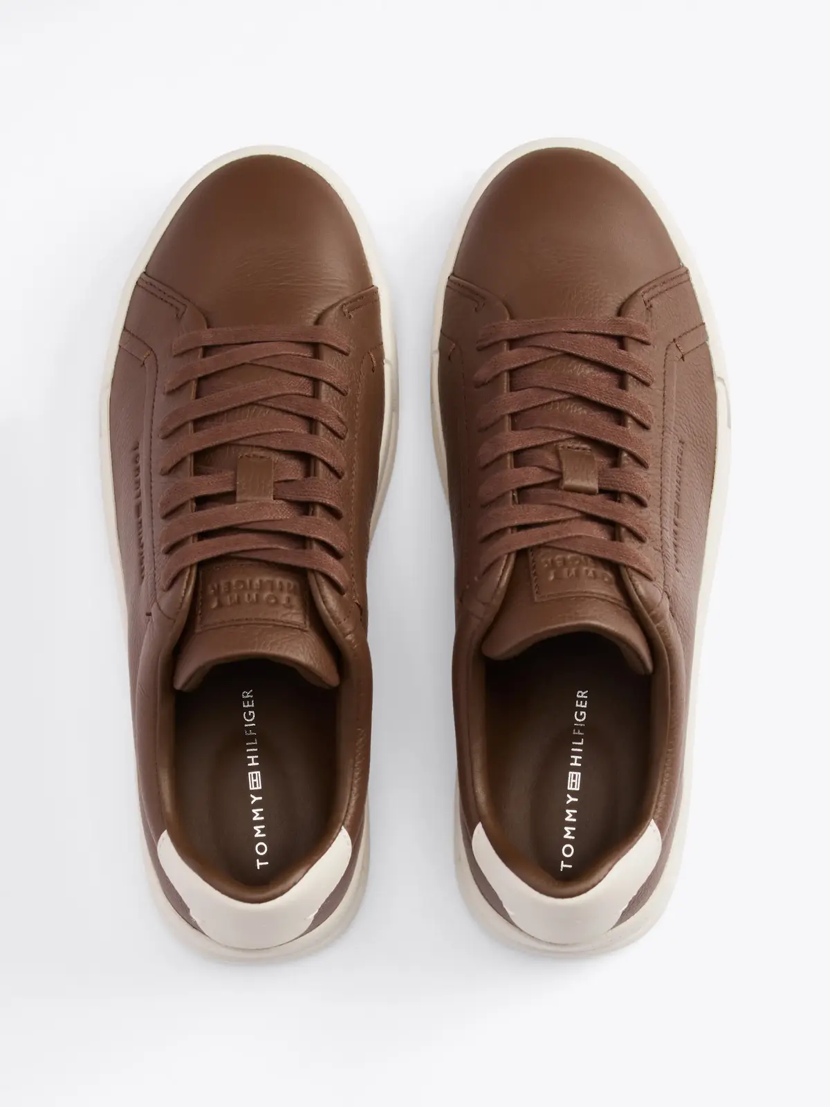 Tommy Hilfiger TH COURT BEST TUMBLE, GV0 Kahverengi Erkek Spor Ayakkabı & Sneaker