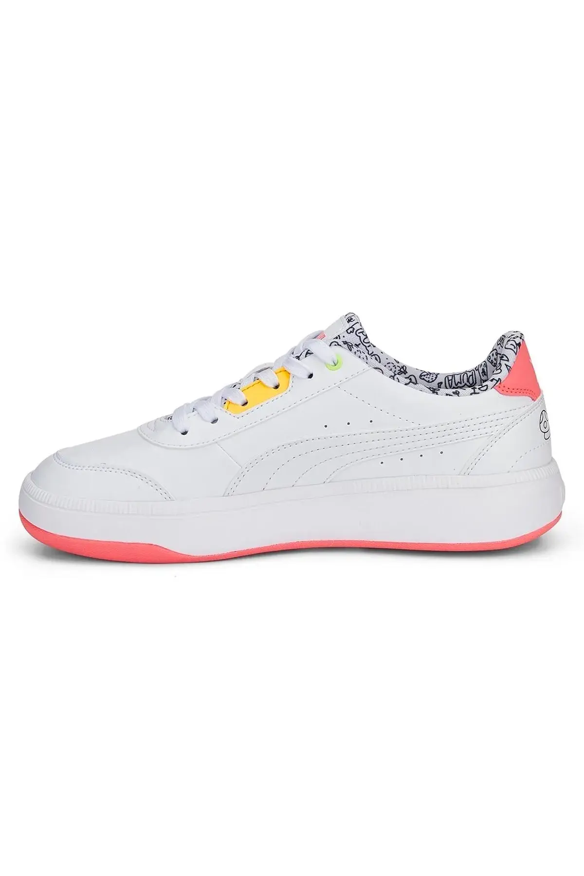 Puma Tori Me Happy Beyaz Kadın Günlük Spor Ayakkabı