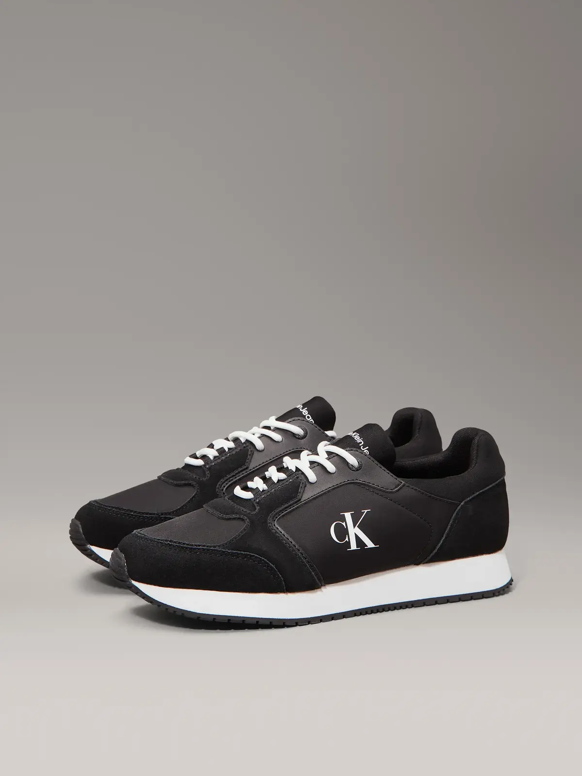 Calvin Klein Siyah / Beyaz Erkek Spor Ayakkabı & Sneaker