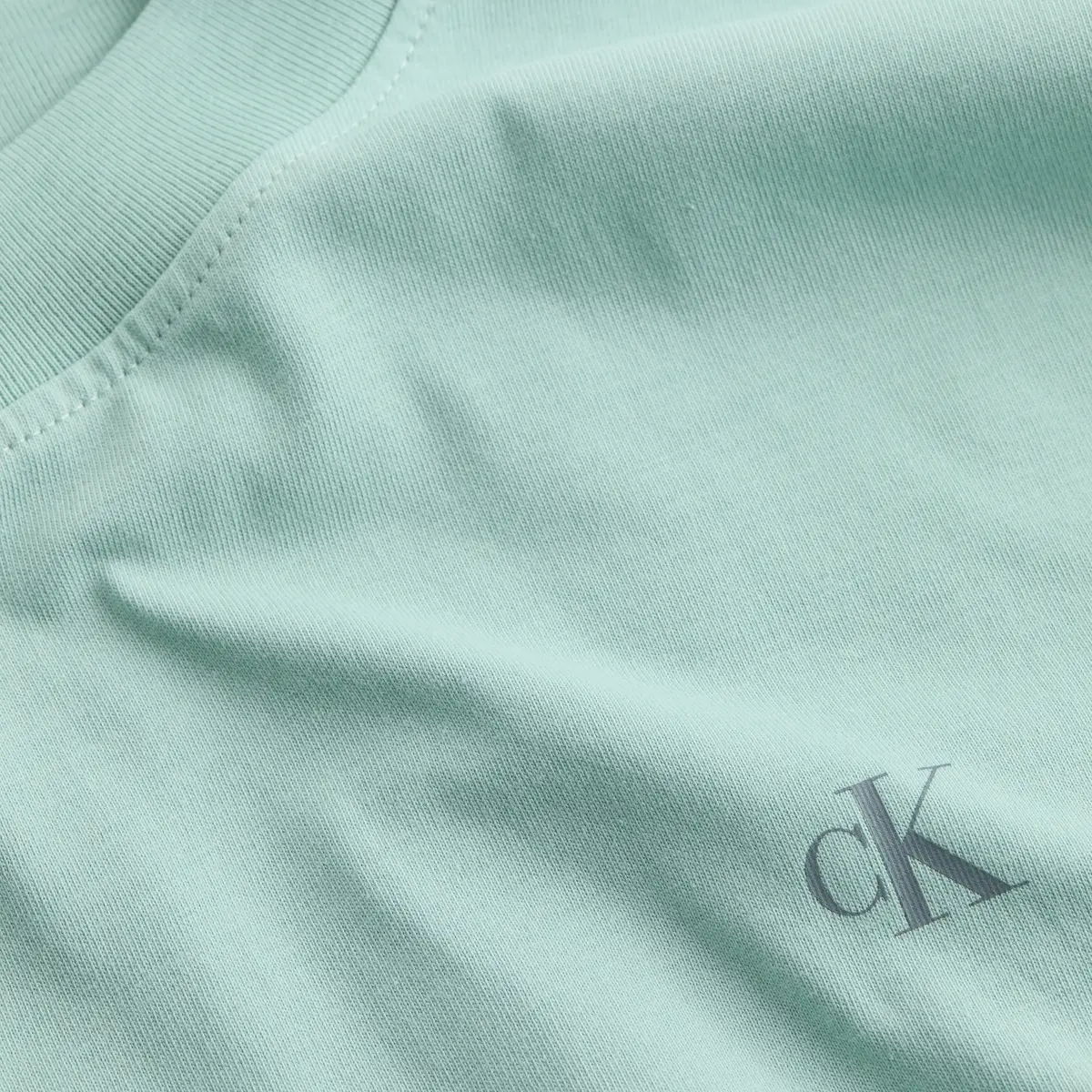 Calvin Klein PAINTED CALVIN KLEIN, MR5 Mavi Erkek T-Shirt & Polo