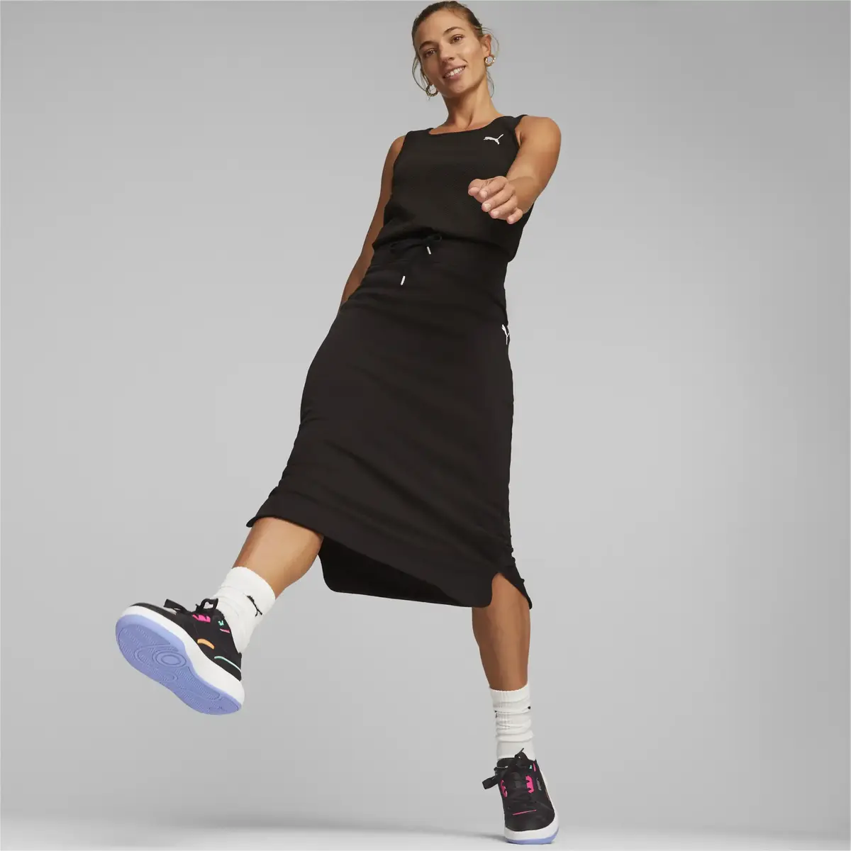 Puma Pixie Siyah Kadın Günlük Spor Ayakkabı
