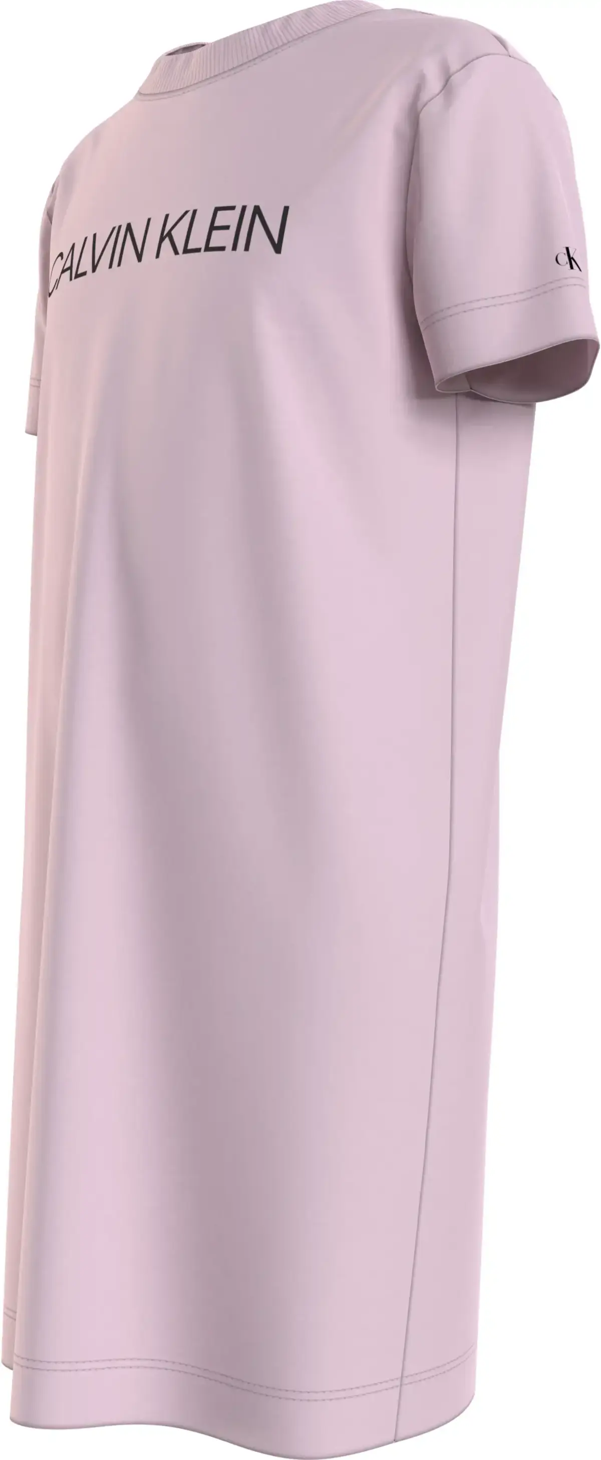 Calvin Klein INST LOGO T-SHIRT DR Kadın Pembe Elbise