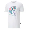 Puma Fandom Graphic Tee Beyaz Erkek T-Shirt