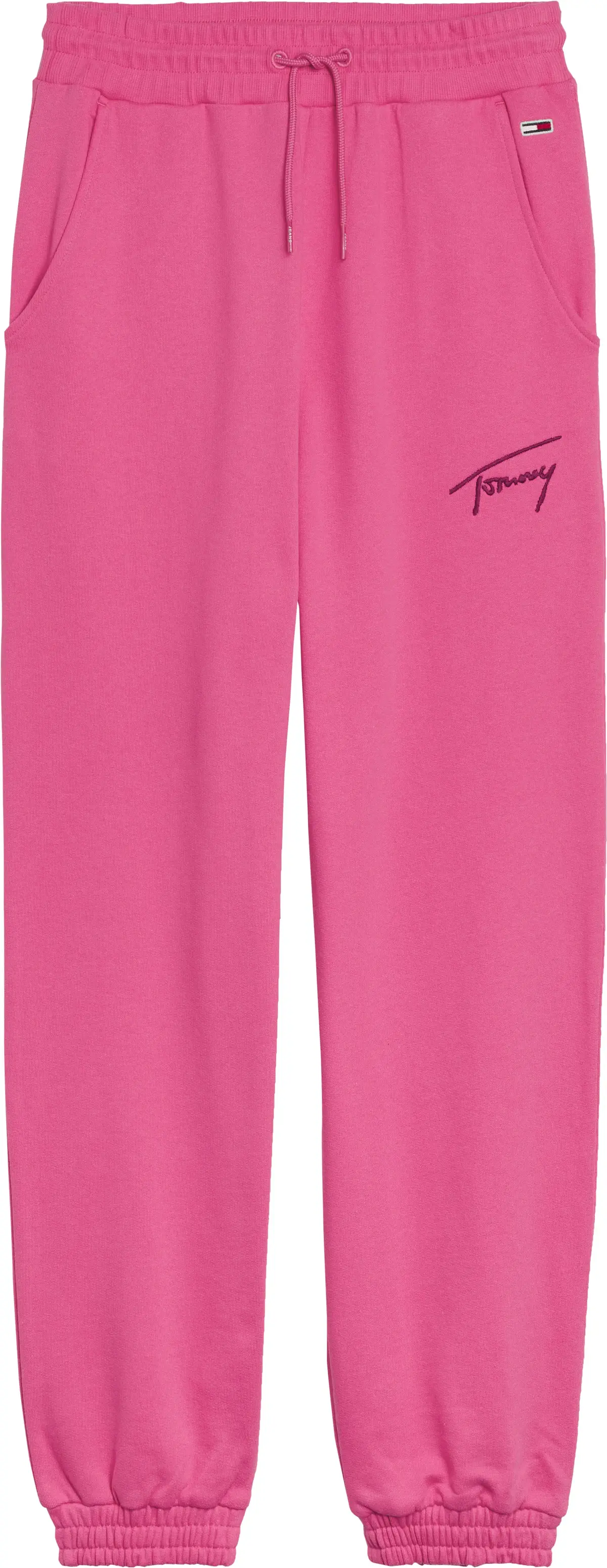 Tommy Hilfiger TJW TOMMY SIGNATURE Kadın Pembe Eşofman Altı