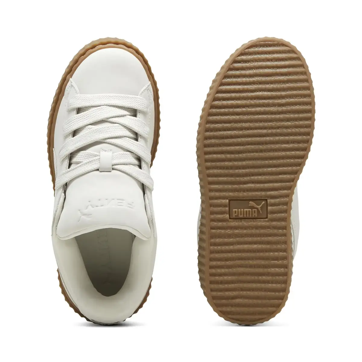PUMA CREEPER PHATTY NUBUCK JR Krem Kadın Günlük Spor Ayakkabı