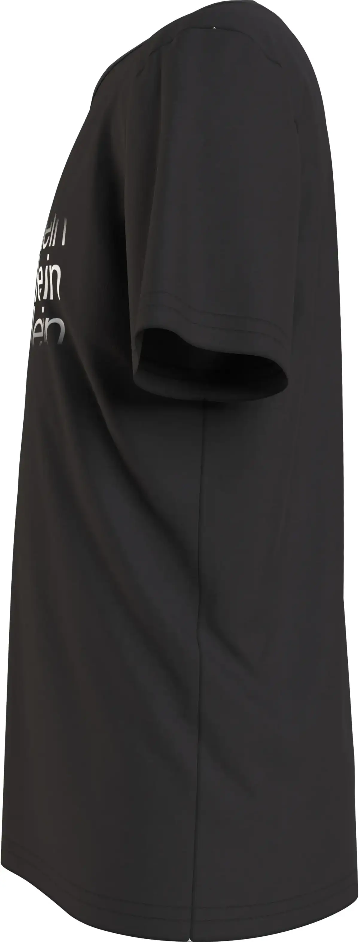 Calvin Klein INST. CUT OFF LOGO Erkek Siyah T-Shirt