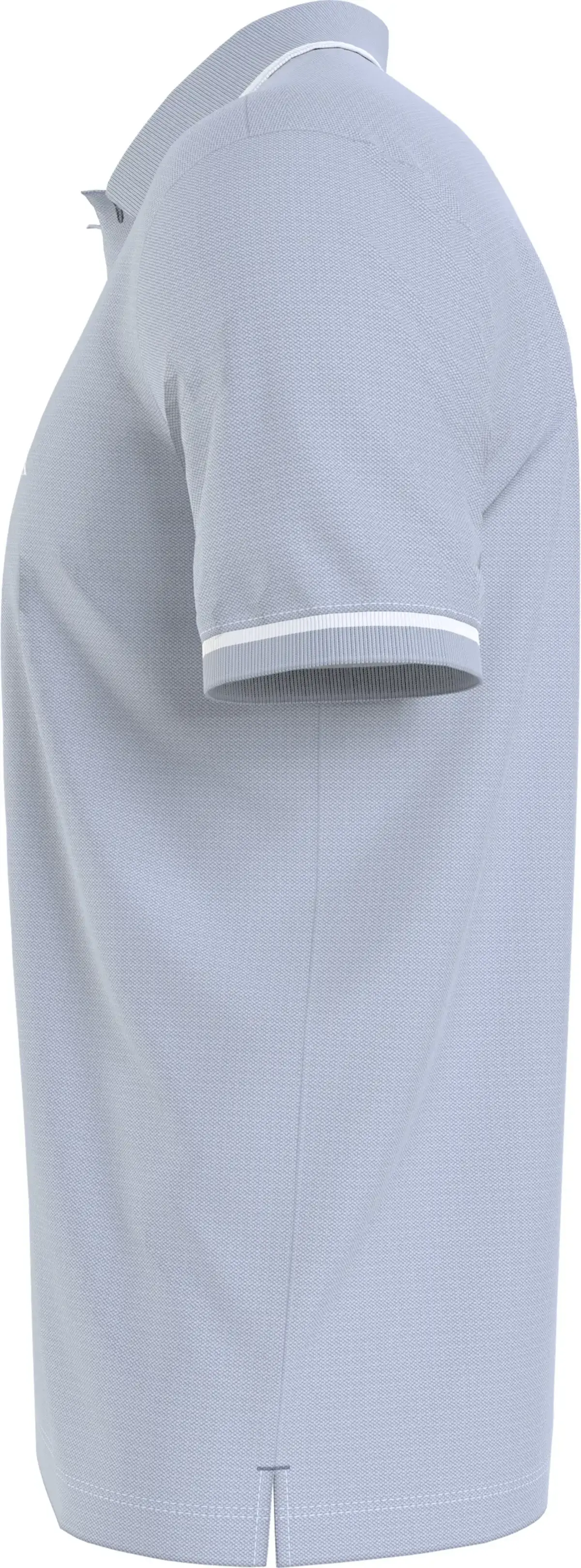 Calvin Klein TIPPING SLIM POLO Erkek Gri Polo T-Shirt