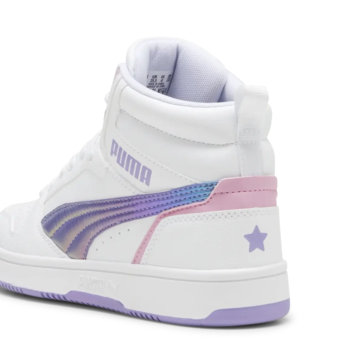 Puma ReboundV6MidBouncySkyJr Unisex Spor Ayakkabı & Sneaker