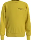 Calvin Klein CKJ STACK LOGO SWEAT Erkek Yeşil Sweatshirt
