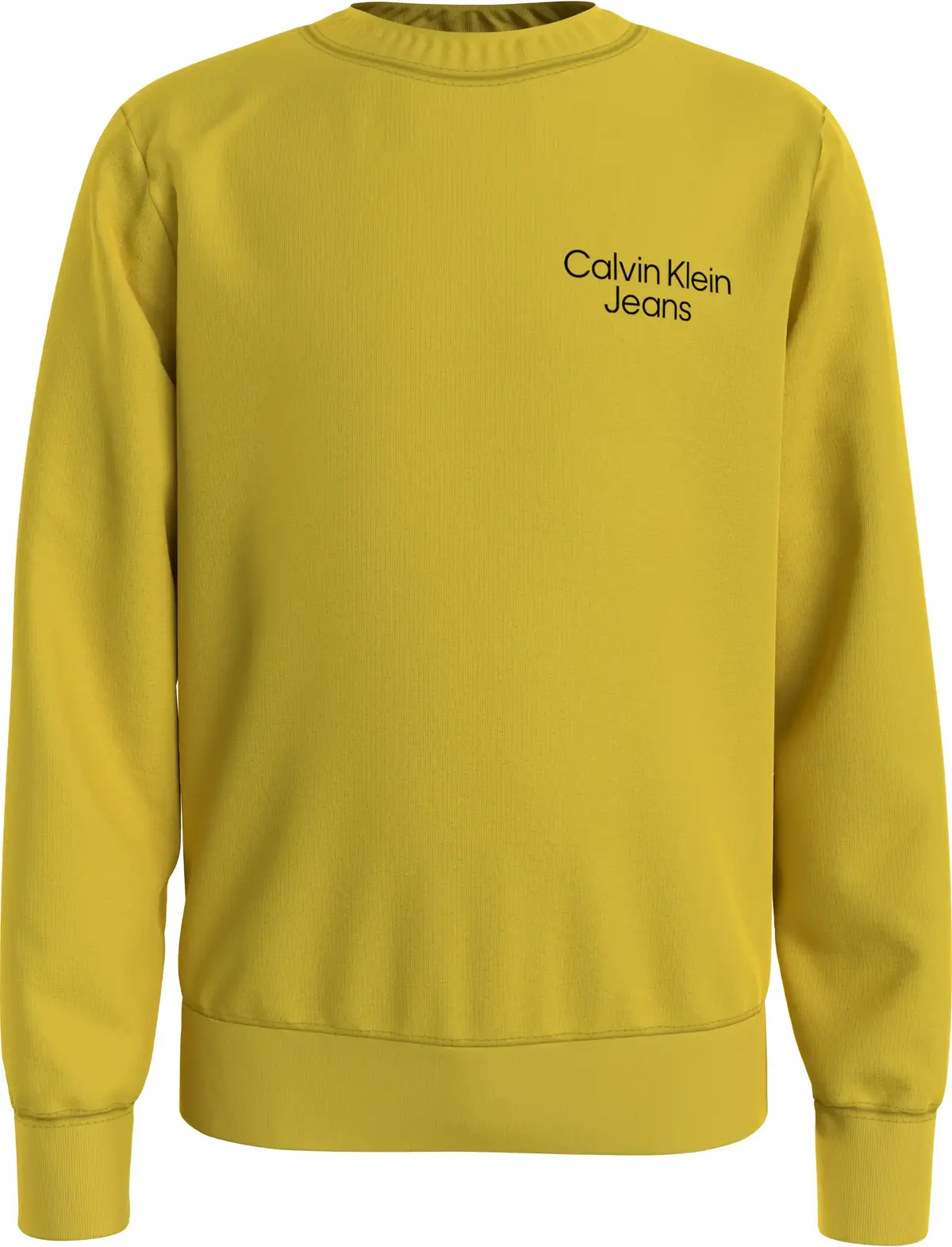 Calvin Klein CKJ STACK LOGO SWEAT Erkek Yeşil Sweatshirt