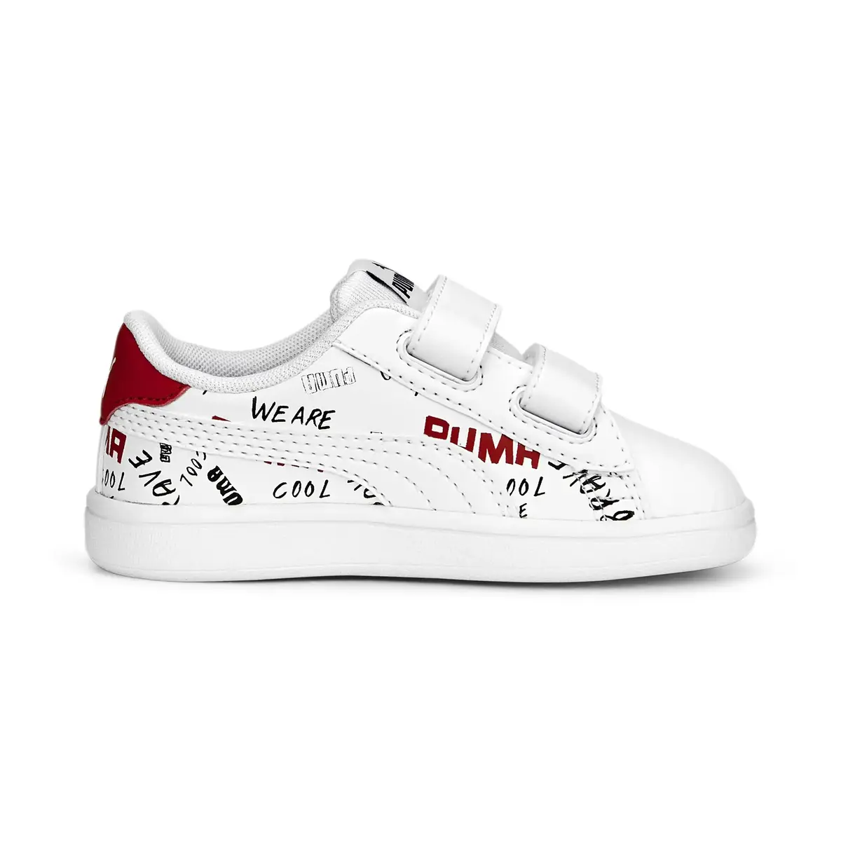 Puma Smash v2 Brand Love V Inf Beyaz Unisex Günlük Spor Ayakkabı