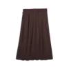 Puma T7 Midi Pleated Skirt Kahverengi Kadın Elbise-Etek