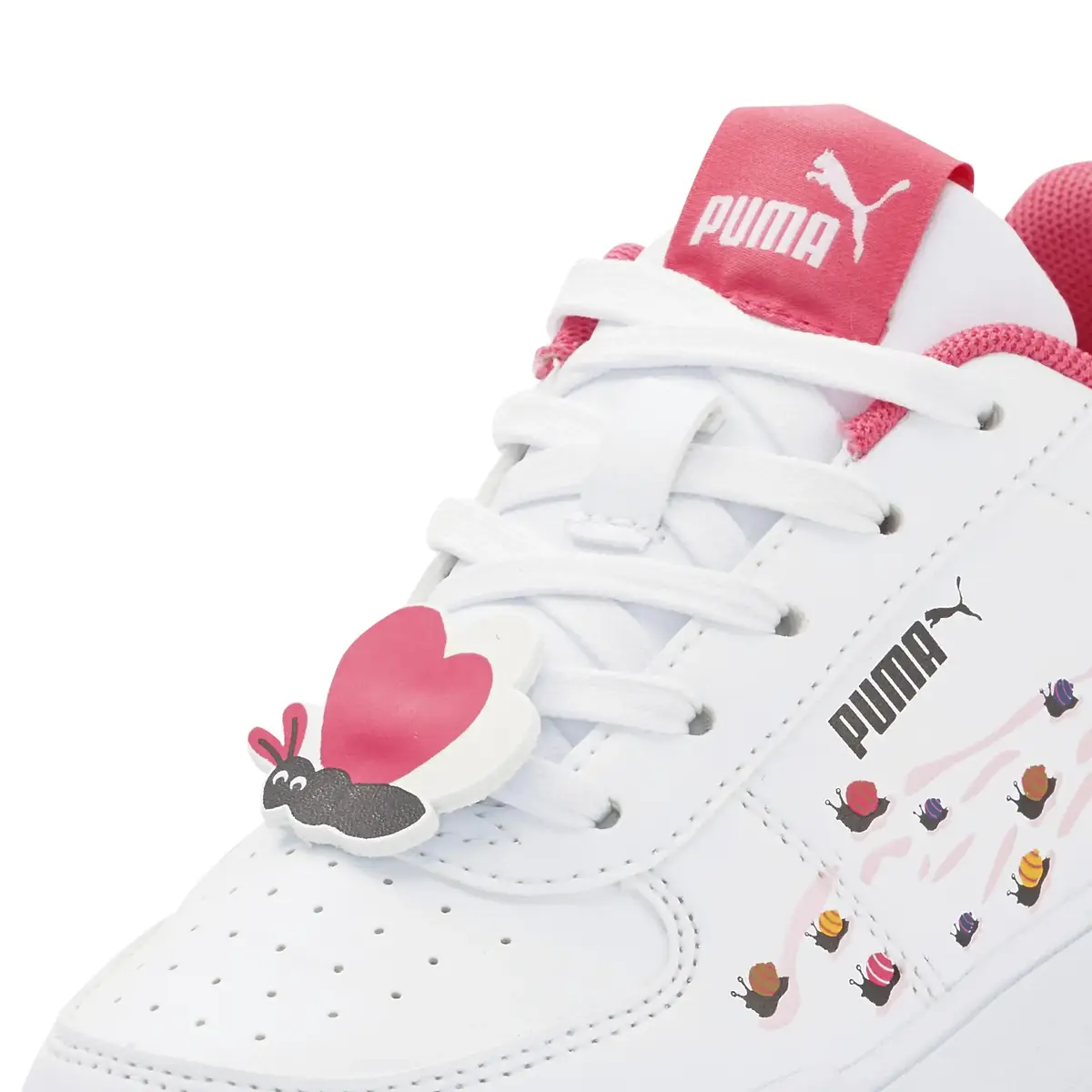 Puma Caven Small World Ps Beyaz Çocuk Çocuk Günlük Spor Ayakkabı