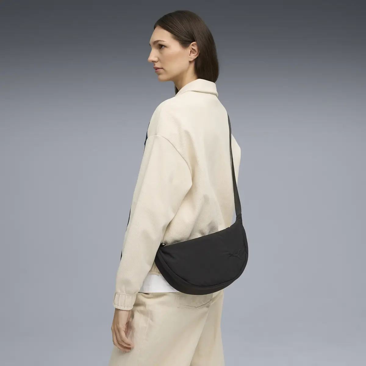 Puma HER Half Moon Bag Siyah Kadın Çanta