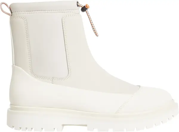 Calvin Klein CHUNKY COMBAT CHELSE Kadın Krem Bot