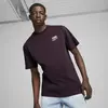 Puma DOWNTOWN Relaxed Graphic Tee Siyah Erkek T-Shirt