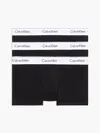Calvin Klein LOW RISE TRUNK 3PK Erkek Siyah Boxer Set