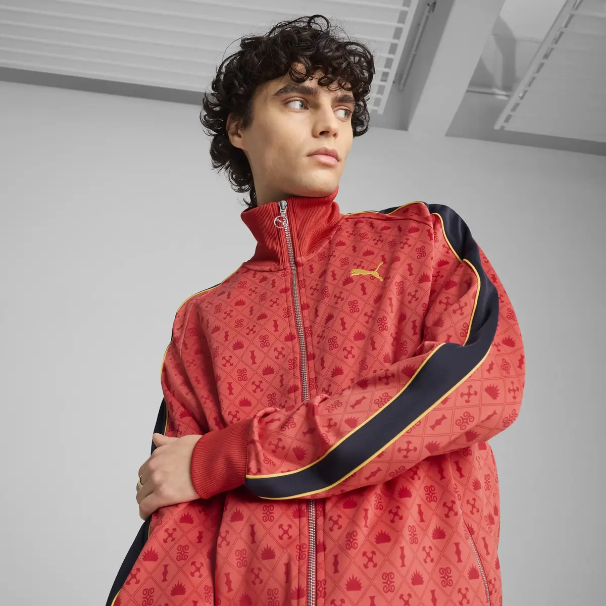 PUMA T7 Track Jacket Kırmızı Erkek Ceket
