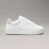 Calvin Klein FF CUPSOLE LACE UP W, 0LI Beyaz Kadın Spor Ayakkabı