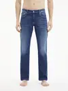 Calvin Klein SLIM Erkek mavi Kot Pantolon