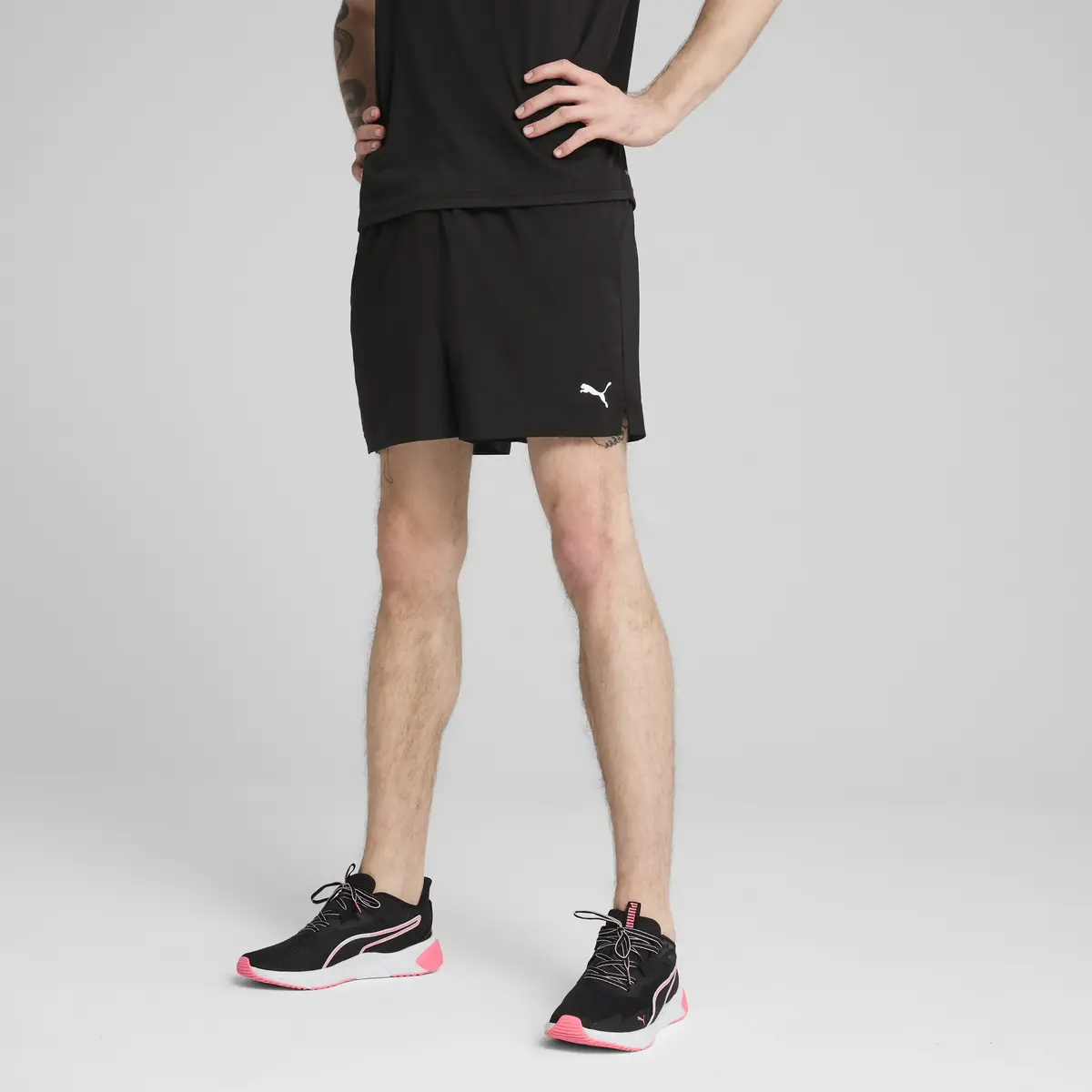 Puma TAD ESSENTIALS 5 Woven Short Siyah Erkek Şort