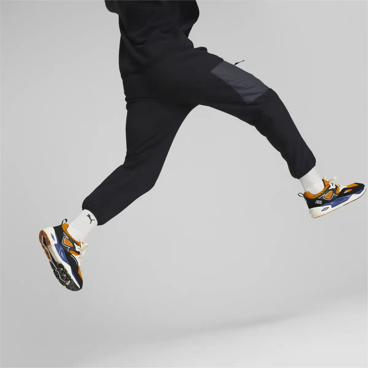 Puma SWxP Polar Fleece Pants Siyah Erkek Pantolon