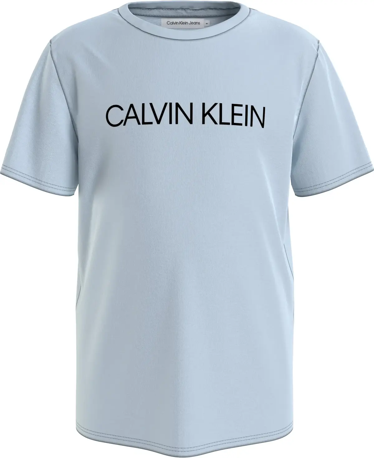 Calvin Klein INSTITUTIONAL T-SHIR Erkek Mavi T-Shirt