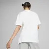 Puma DOWNTOWN Relaxed Tee Beyaz Erkek T-Shirt